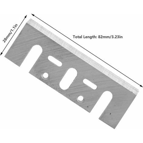 Une Paire Lame De Rechange Pour Raboteuse Électrique 3-1/4 Inch 82x28x3mm Hss Lame De Rabot Pour Hitachi Ryobi Makita 1900b