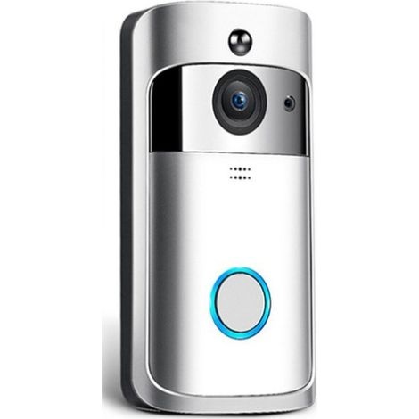 Intelligente Drahtlose Türklingel Mit Videokamera, Türsprechanlage Und Gegensprechanlage Für Wohnungen