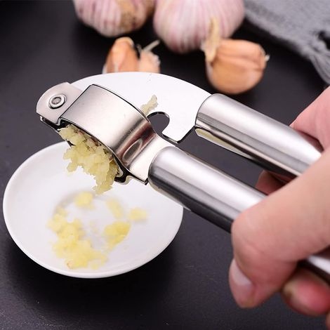 Knoblauchpresse 304 – Edelstahl – Fleischwolf Mit Silikonbürste