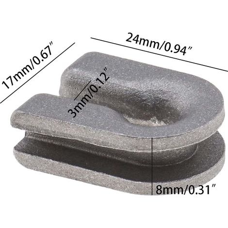 Ösenschneidkopf Mit T35 T25 T35x T45x Anschlag 537185902 2,0 Mm 2,4 Mm 3,0 Mm Für Gartengeräte Und Rasenmäherzubehör
