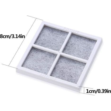 6 Stück Ersatz-luftfilter Für Kühlschränke, Passend Für Lg Lt120f H638