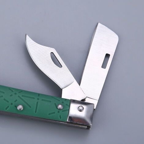 Klappbares Veredelungsmesser Mit 2 Klingen Zum Veredeln Von Garten- Und Obstbäumen
