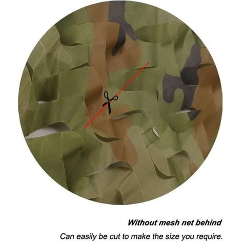 Großes Militär-tarnnetz – Ideal Für Jagd, Schatten, Tarnung, Dekoration, Sonnenschirm, Terrassen-sonnenschutz – 1,53 M