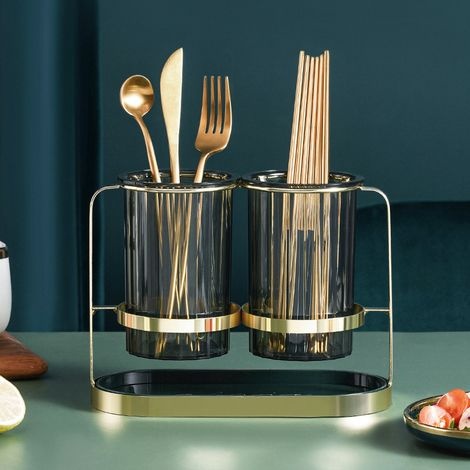 Multifunktionaler Essstäbchenhalter, Luxuriöser Besteckabtropfer, Löffel, Gabel, Essstäbchen