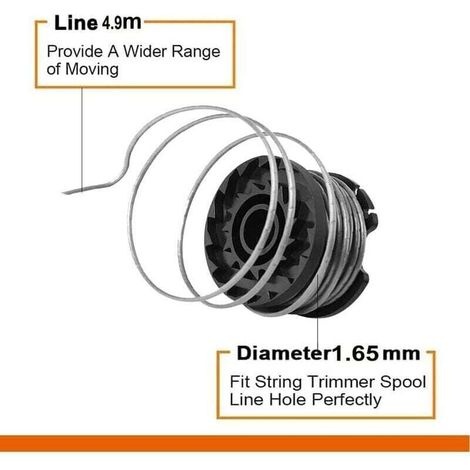 Drahtspule Für Bosch Easygrasscut 18 23 26 Art 23 26 Kantenschneider Ersatzteile (bosch F016800569 / F16800385, 4 Stück)