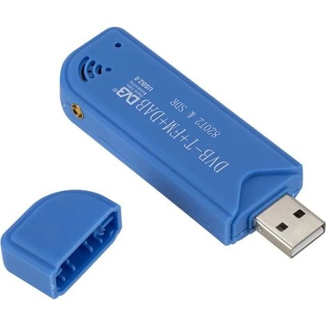 Digitaler Tv-tuner-dongle Mit Sdr + Dab + Fm Dvb-t Rtl2832u + Fc0012, Usb 2.0, Usb Fm + Dab + Dvb-t + Sdr