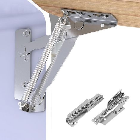 Federscharnier Für Klappsofa, 2 Stück, 10 Kg, 80 Grad, Schranktür, Türheber, Obere Stützklappe