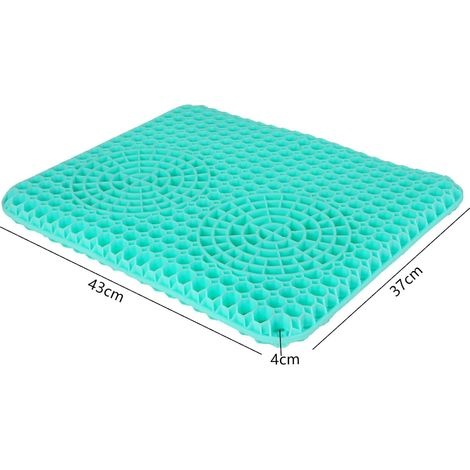 Antidruck-sitzkissen Für Rollstuhl/autositz/bürostuhl, 43 X 37 X 4 Cm