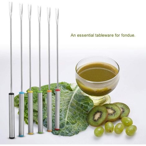 6-teiliges Bbq-fondue-besteckset, Küchenutensilien
