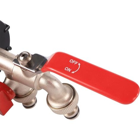 Ibc-adapter, S60x6 Ibc-tankadapter, 1/2"-ibc-kugelhahn-gartenhahn, Schlauchanschlussadapter