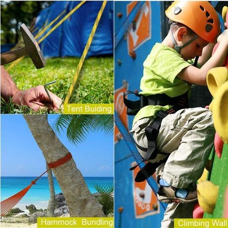 Outdoor-kletterseil, Kletterseil, Kletterausrüstung, Feuerwehr-rettungsseil, 10 Mm, 20 Meter Lang