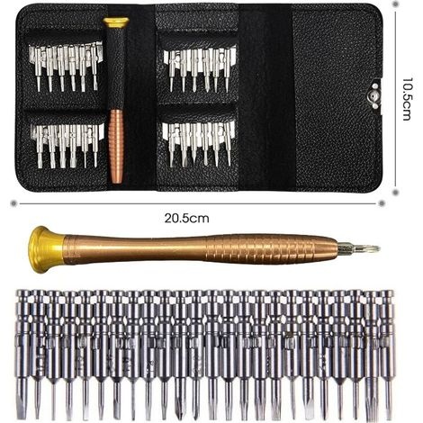 25-in-1 Schraubendreher-set, Mini-präzisionsbits, Multifunktionsset, Kleine Haushaltsgeräte