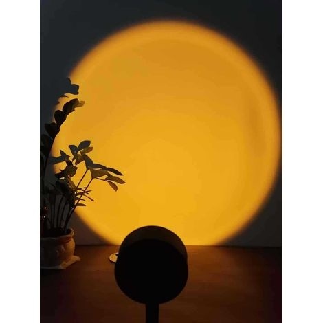 Wohnzimmer- Und Schlafzimmer-hintergrundprojektions-atmosphärenlicht Usb Sonnenuntergang Sonnenuntergang Regenbogenprojektionslicht Sonnenuntergangslicht