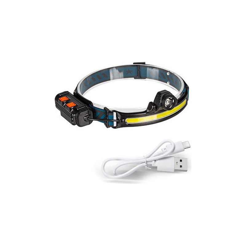 Leistungsstarke, Wiederaufladbare Led-stirnlampe, Zoom-stirnlampe Mit Empfindlichem Sensormodus, Blendende, Bewegungsaktivierte Stirnlampe, Wasserdichtes Halo-licht (ipx65) Für Nachtangeln, Camping, R