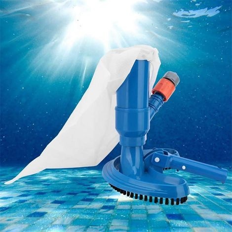 Gartenpool-mini-jet-poolsauger Mit Schnellreinigungsdüse, Poolreiniger Mit Bürste/schnellschlauchanschluss (schlauch Nicht Im Lieferumfang Enthalten)