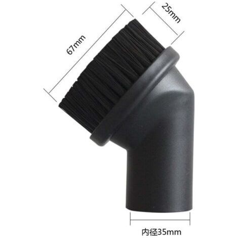 2 X 35 Mm Staubbürsten, Premium-staubsaugerbürsten Für Die Möbelreinigung, Kompatibel Mit Bosch, Candy, Kärcher, Krups Und Anderen Haushaltsgeräten.