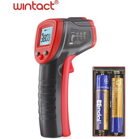 Infrarot-thermometer, Laser-thermometer, -50 °c Bis 380 °c (-58 °f Bis 716 °f), Industriethermometer, Berührungsloses Thermometer