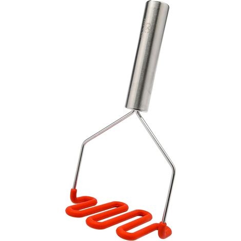 Kartoffelstampfer – Schützendes Silikongehäuse Mit Hochwertigen, Kratzfesten Küchenutensilien Aus Edelstahl