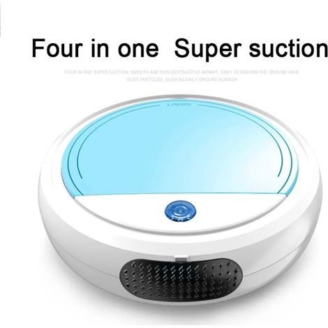 Mini-akku-saugroboter, Usb-ladefunktion, Saug- Und Wischfunktion, 3200 Pa, 4-in-1