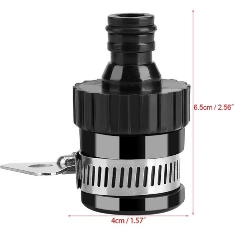 Universeller Wasserhahn-schlauchverbinder Für Waschschläuche Mit Einem Durchmesser Von Weniger Als 20 Mm (schwarz)