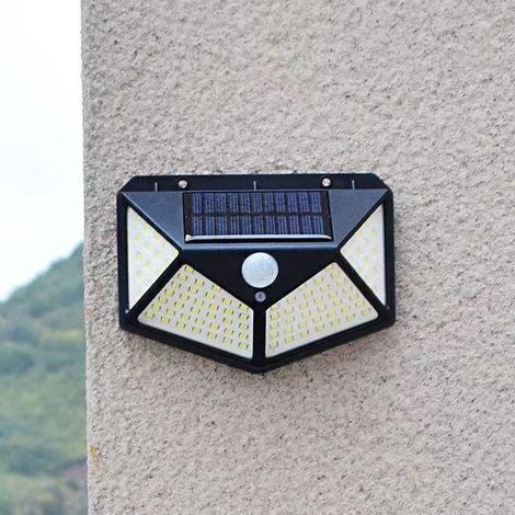 Led-wandleuchte Mit Bewegungsmelder, Wasserdicht (schutzart Ip65), Solarbetrieben, Leuchte