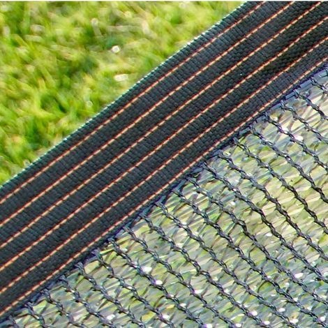 Atmungsaktives Schattiergewebe, 50–60 % Uv-schutz, Für Garten, Terrasse, Sonnenschutznetz, Sonnenschutznetz Für Gewächshaus, Scheunen- Oder Hundezwingerdach (3 × 4 M), Schwarz