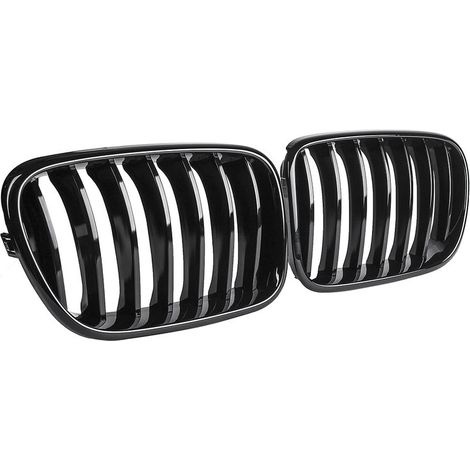 1 Paar Glänzend Schwarze Ersatz-nierengrill-gitter Für Bmw X3 F25 2011 2012 2013 2014