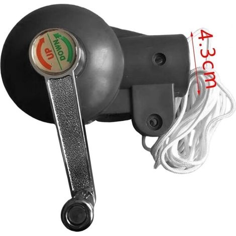 Accessoire Pour Parasol – Pièces De Rechange Manivelle Et Support – Matériaux Polypropylène Et Métal – Installation Rapide