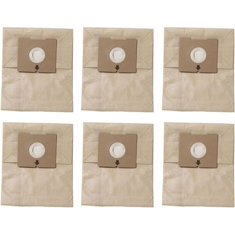 Kompatible Staubsaugerbeutel Serie 4122 2154a 2154w, Teilenummer 2138425, 6er-pack