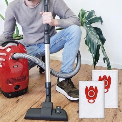 9917710 3d Efficiency Fjm Staubsaugerbeutel, Für Miele Staubsauger Mit Beutel, 4 Beutel Pro Packung, H345 Staubsaugerzubehör