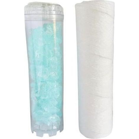 105010 – Leistungsset – 2er-pack: 1 Wickelfilterpatrone Und 1 Patrone Zur Filterung Von Wasserverunreinigungen. Für Standard-10-zoll-becken.