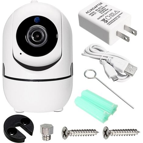 1080p Hd Wlan-ip-kamera, Sicherheitskamera Für Innenräume Mit Nachtsicht
