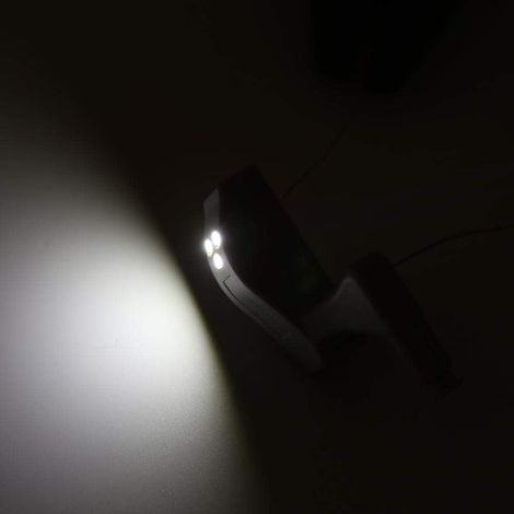 10 Stück Universelle Led-scharnierleuchte, Led-wandleuchten, Nachtlichter, Scharnierlampe, Einbauleuchte (kaltweiß)