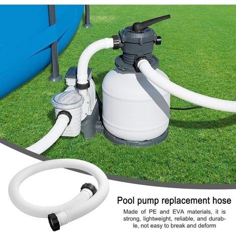 1,5 M Poolpumpe, 38 Mm/150 Cm Schlauch, Für Poolpumpe Und -sauger – Ersatzschlauch – Pumpen-/filterzubehör