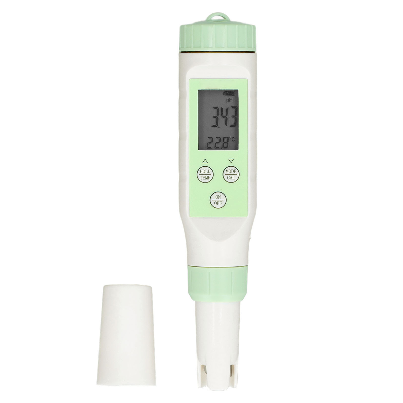 Hochpräziser Bluetooth-wasserqualitätstester, Ph- Und Temperaturmessgerät In Stiftform Mit Hintergrundbeleuchtung Blep3
