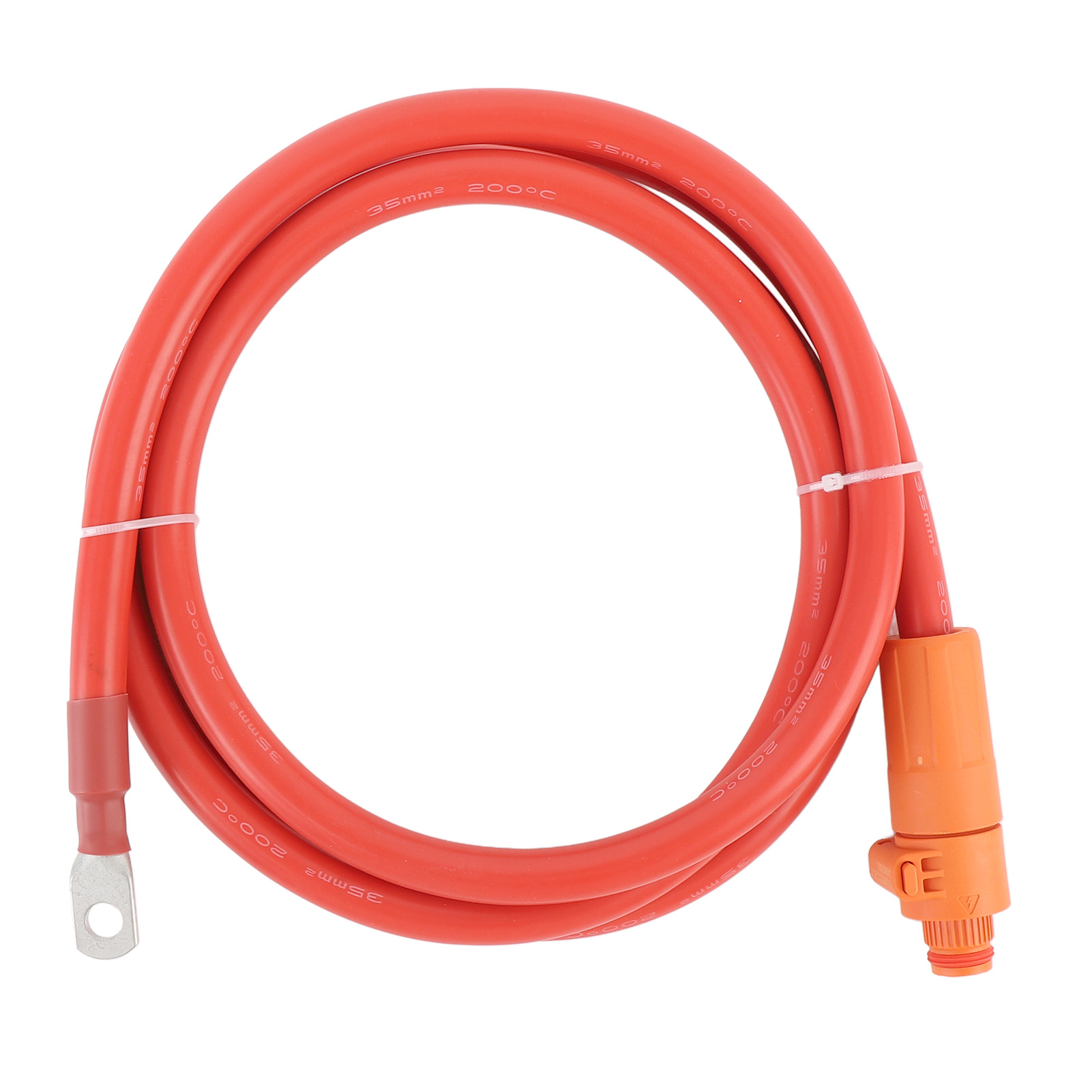 4awg-stromkabel Mit Flexiblem, Rotem, Geradem Stecker Und 8-poligem Sc25-stromkabel Für Schiffe, Motorräder, Autos Und Traktoren, 1,5 M / 4,92 Ft
