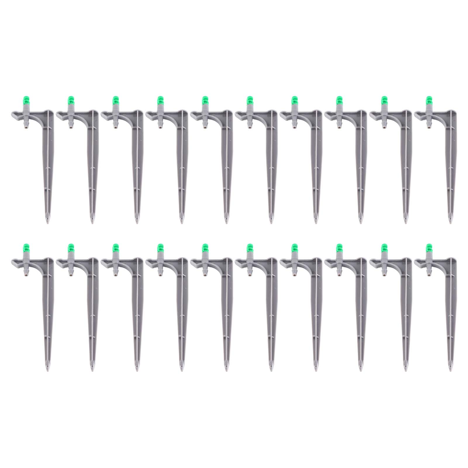 Packung Mit 20 Bewässerungstropfern Mit Einsatz Für Obstbäume, Für Den Gartenbau, 180°-diffusion (grün)