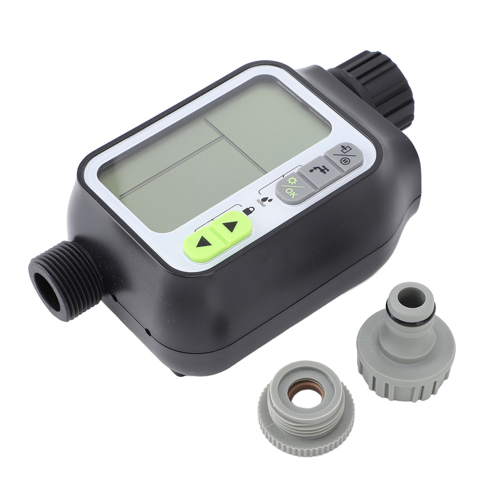 Programmierbarer Automatischer Bewässerungstimer Mit Regensensor, Aus Abs Und Pc, Ipx5 Wasserdicht, Für Garten Und Rasen.