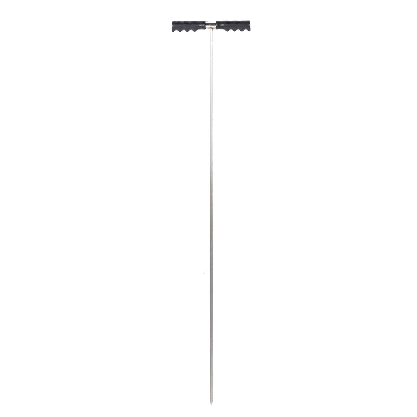 Bodensonde Aus Edelstahl, Verstellbarer Sondenstab Von 81 Bis 122 Cm Zur Ortung Unterirdischer Klärgrubenrohre