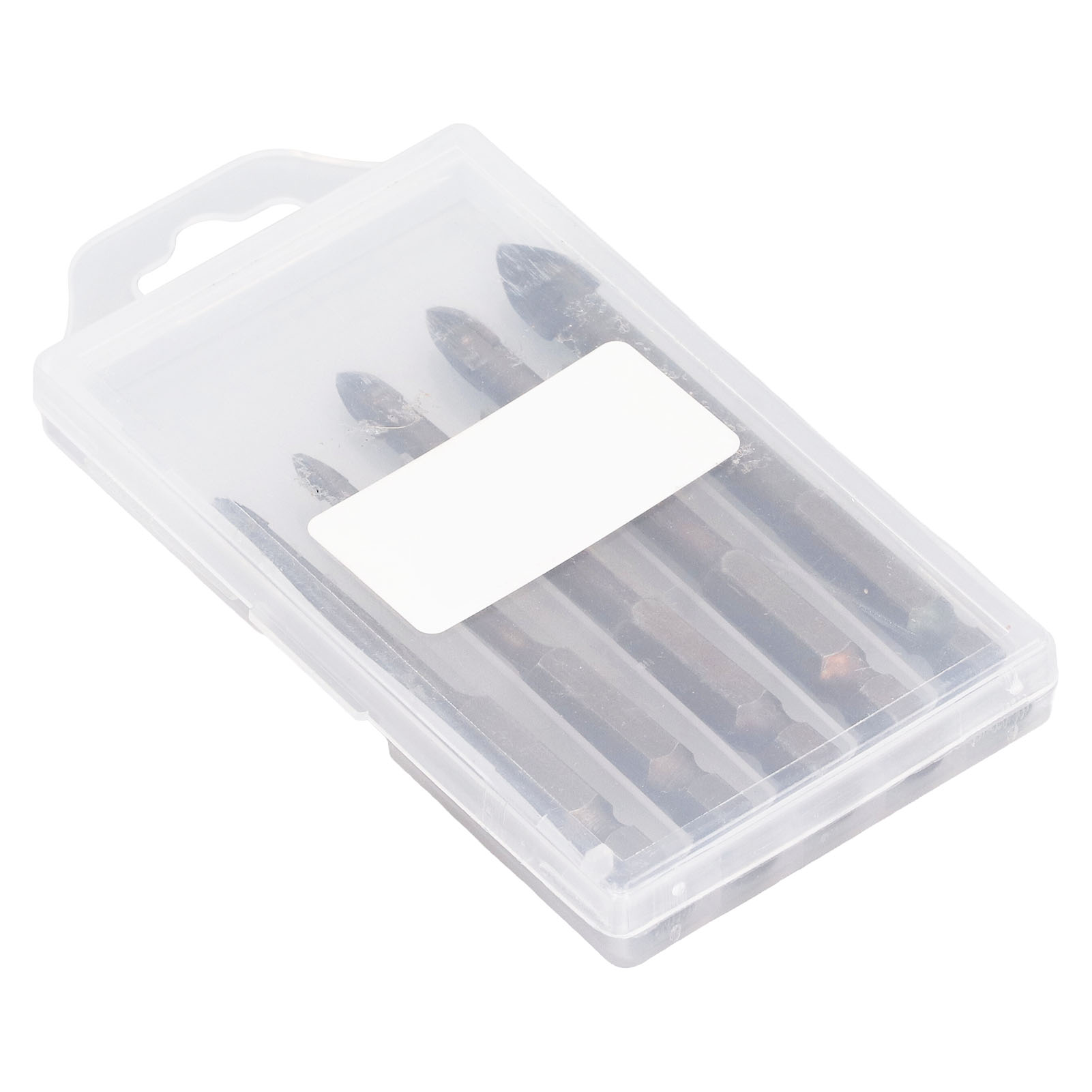 Set Mit 5 Einzigartigen, Kreuzförmigen Sechskantbohrern Aus Hartmetall Für Glas, Keramik, Fliesen, Ziegel, Wände Und Holz.