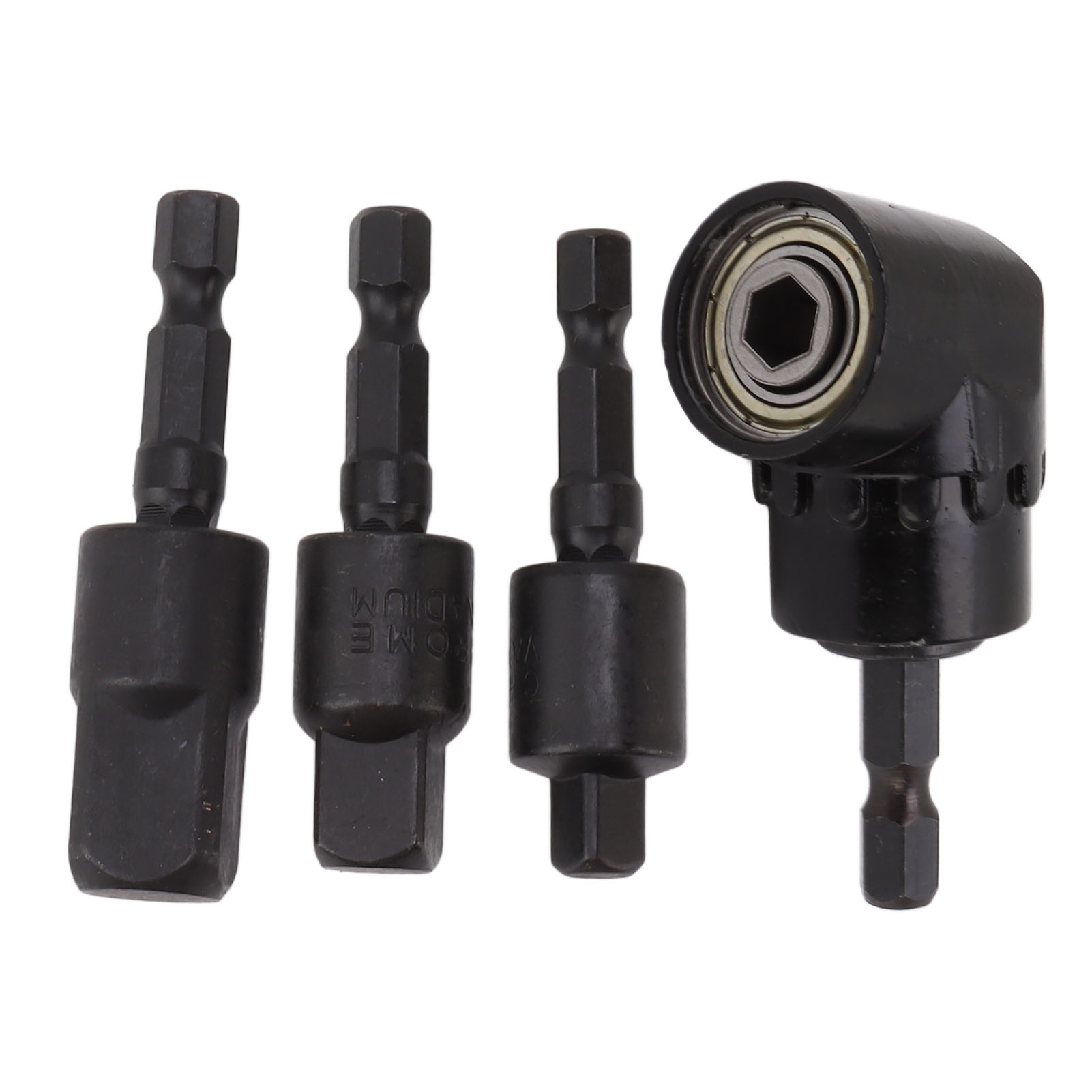 Steckschlüsseladapter Mit 360° Drehbarem Sechskantschaft, Bohradapter, 105° Winkelbohrer.