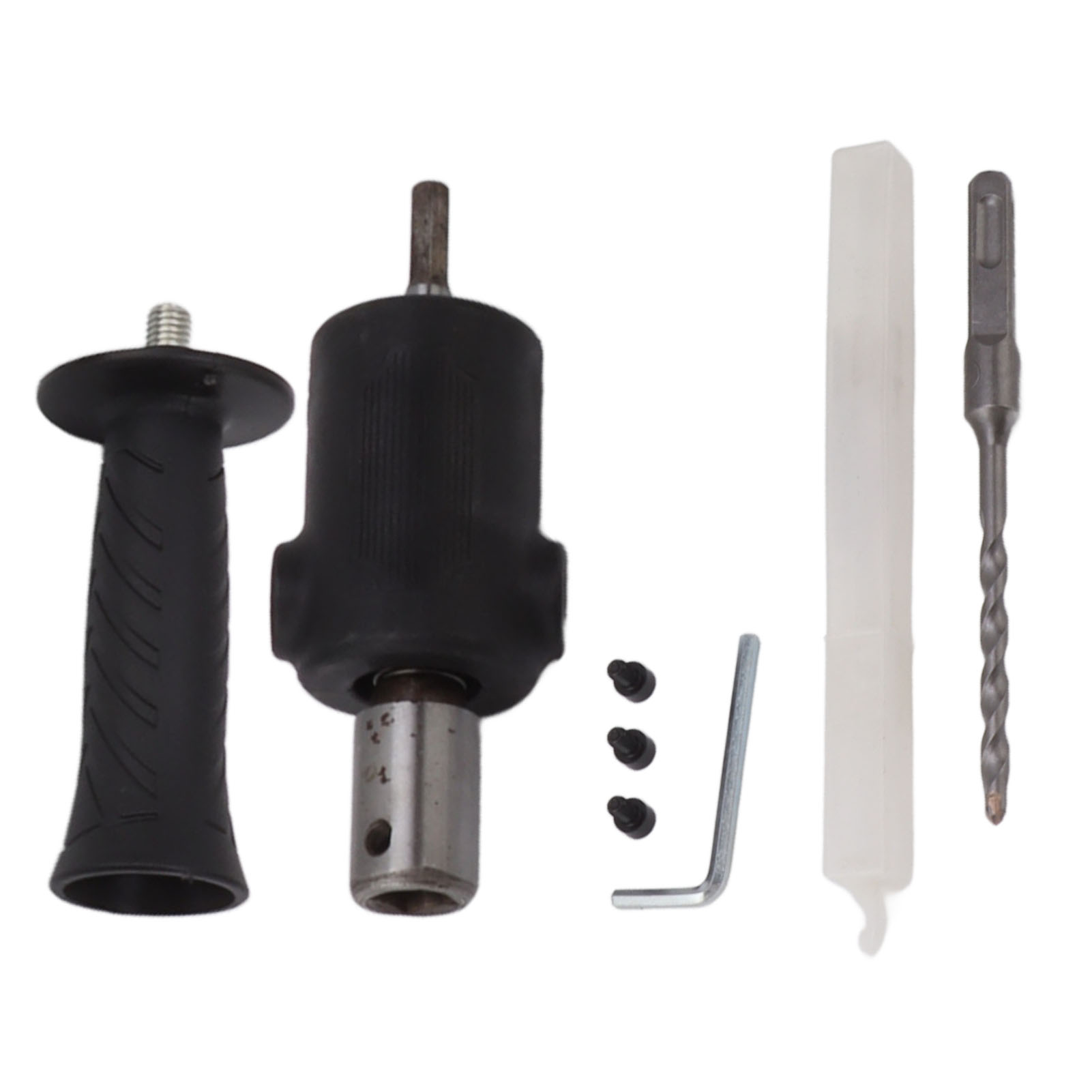 Adapterkopf Für Elektrohammer, Schlagbohrmaschine, Adapterkopf Für Schlagbohrmaschine, Vierkantschaft, Schwarz