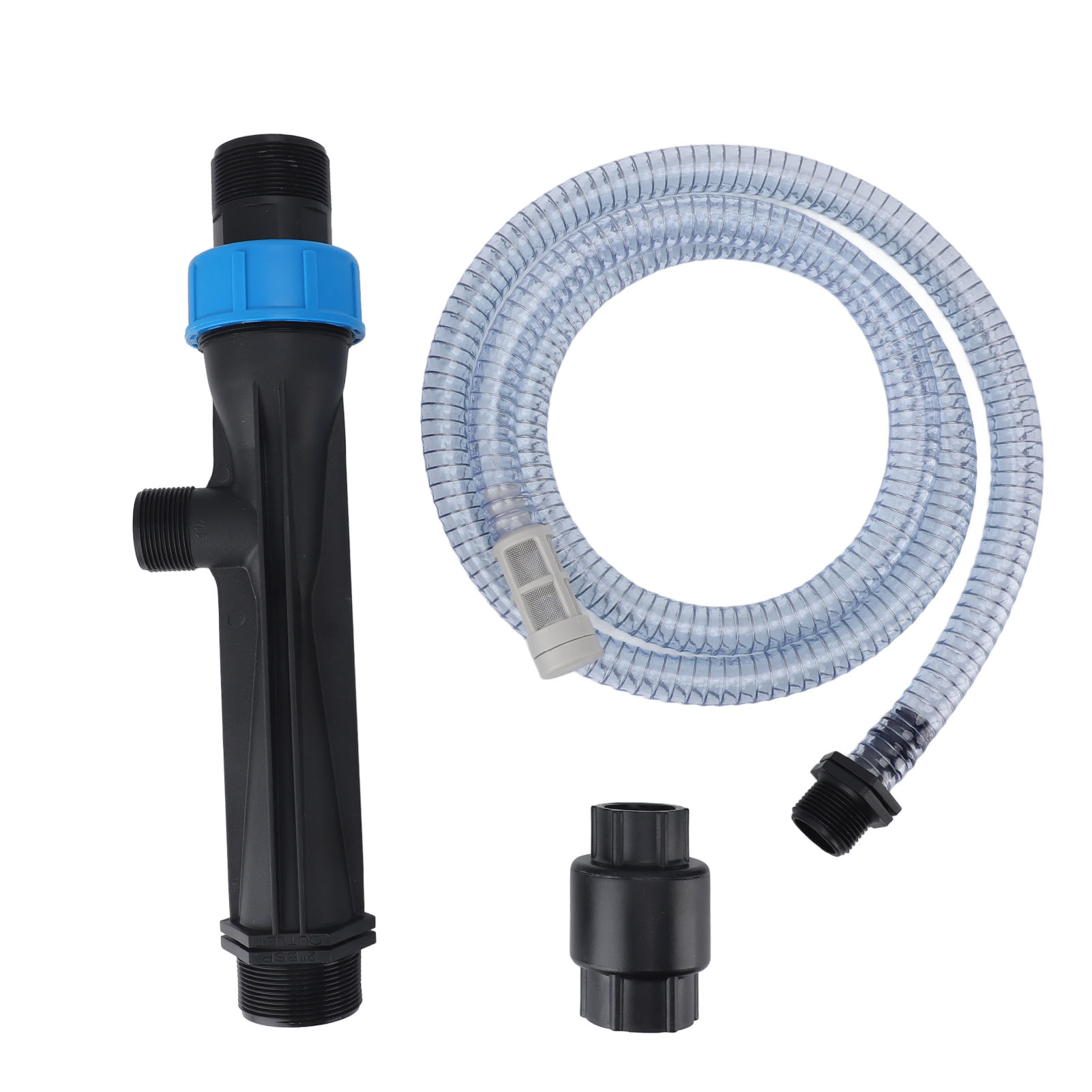Düngemittelinjektor Für Tropfbewässerung, Kunststoff-düngemittelmischer Mit Rückschlagventil Und Wasserschlauch Zur Bewässerung Von Gärten Und Landwirtschaftlichen Flächen, 5 Cm (2 Zoll).