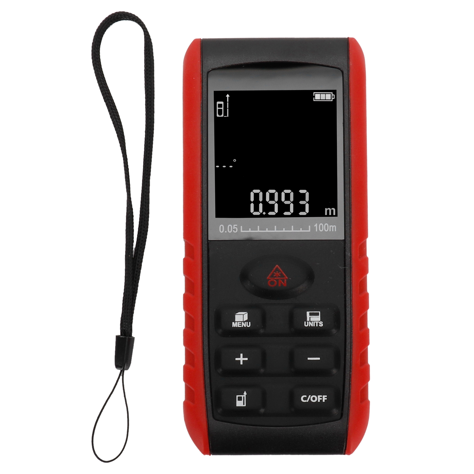 Kxle100 Infrarot-entfernungsmesser, Ip54 Wasserdicht, Tragbar, Digital, 0,05100 M Reichweite