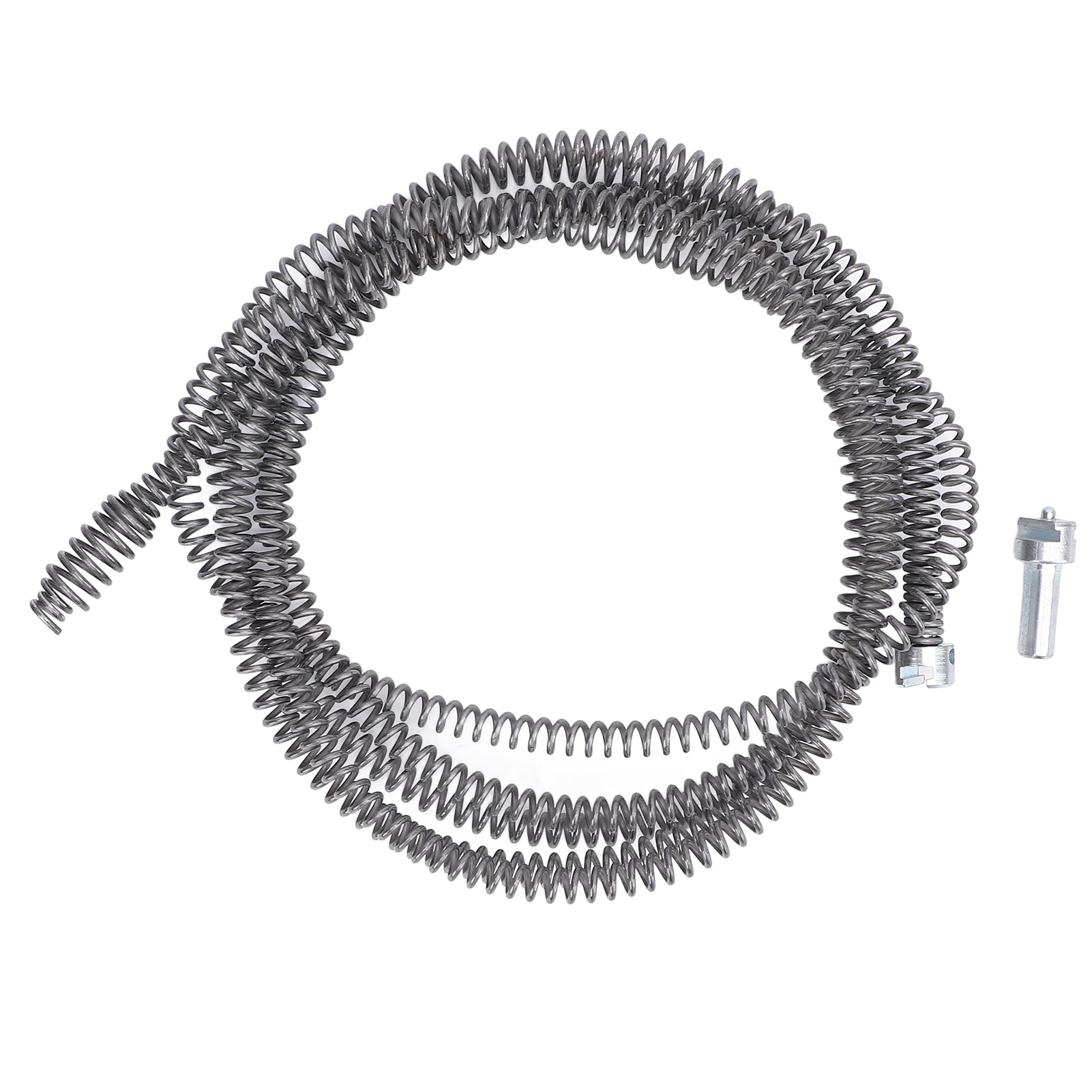 Rohrreiniger Mit Manganstahlfeder, 3 M / 9,8 Ft Kabel Zur Reinigung Von Abwasser-, Küchen-, Badezimmer- Und Toilettenabflüssen.