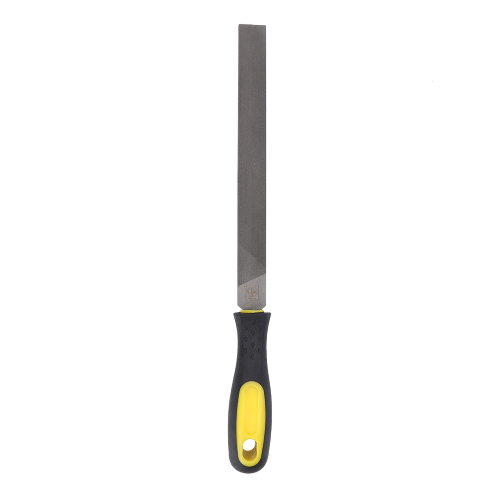 20 Cm Lange Flachstahlfeile Mit Griff, Schärf- Und Formwerkzeug Für Metalle Mit Feinen Zähnen