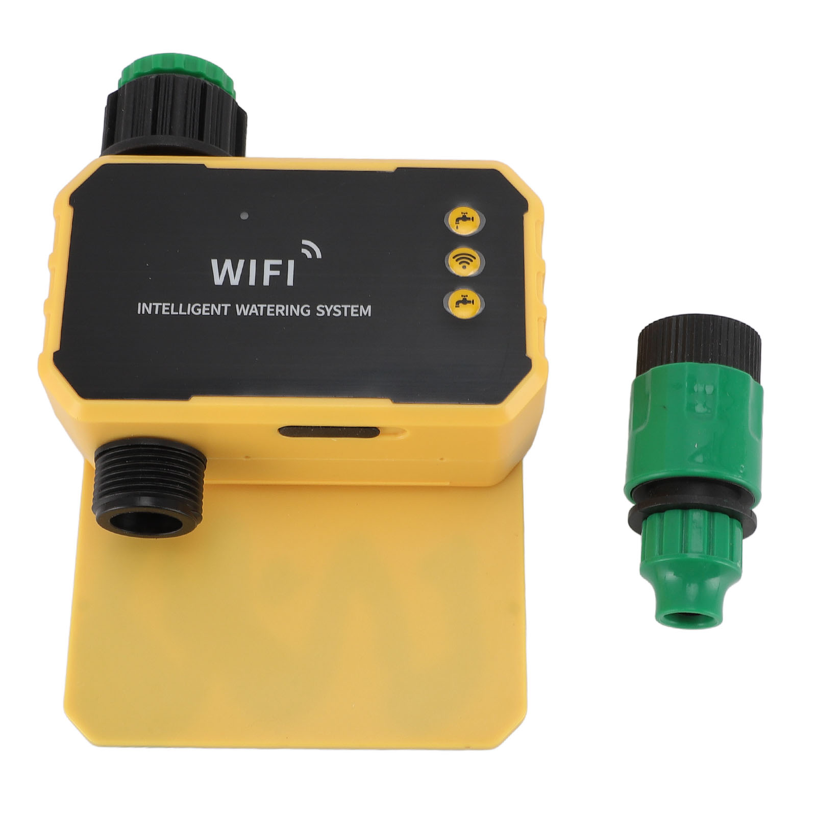 Solarbetriebener Wlan-bewässerungstimer Für Den Garten, Automatische Bewässerung, Ideal Für Balkon, Garten Und Einfahrt.