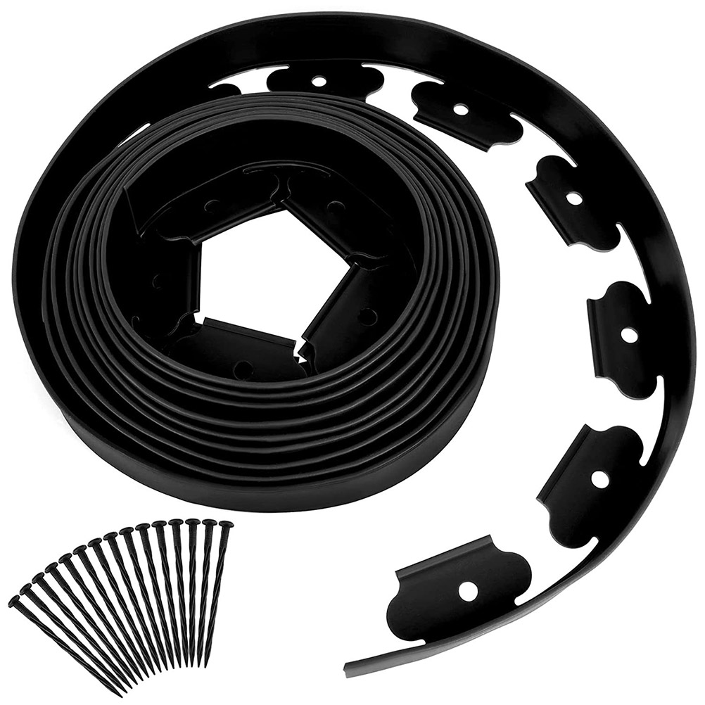 5 M Polyethylen-garteneinfassung, Garteneinfassungsset, Isolierband Für Terrasse, Hof Und Rasen.
