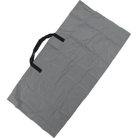 2-in-1 Gartenlaubsack, Gartenmatte Für Laub, Aufbewahrungssack Für Laubabfälle Im Freien, Grau