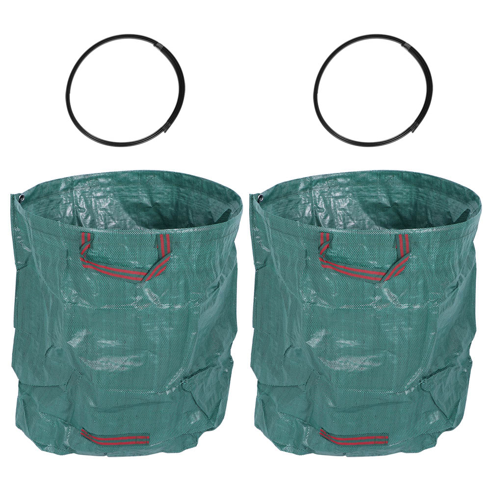 Set Aus 2 X 72-gallonen-säcken Für Pflanzen, Blumen Und Gartenabfälle, Verwendbar Als Pflanzsäcke Oder Zur Aufbewahrung Von Abgestorbenem Laub.